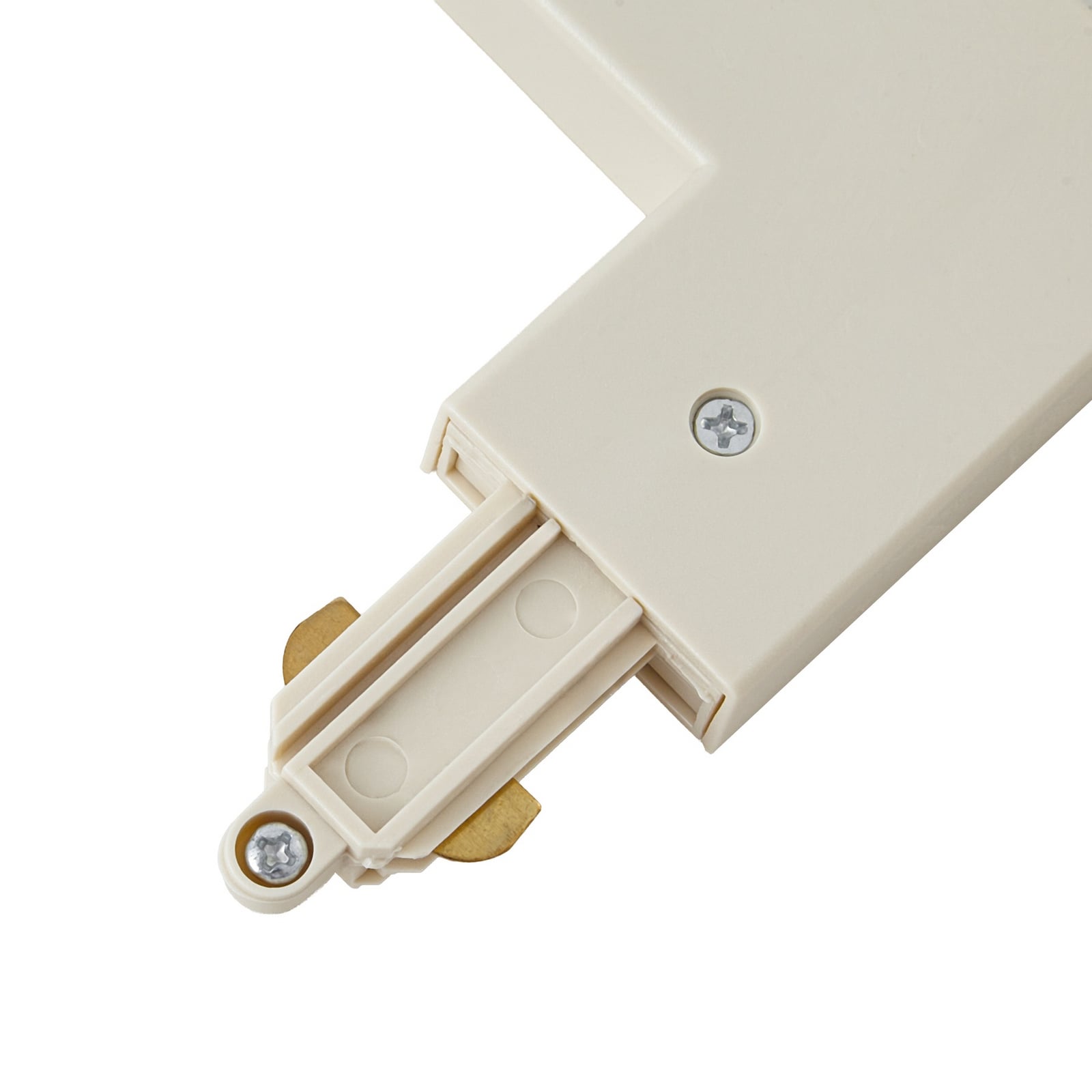 Corner connector Linaro, beige, 1-Phase