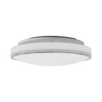 Lyss Round LED Ceiling Lamp IP44 Ø34 Chrome - Lindby