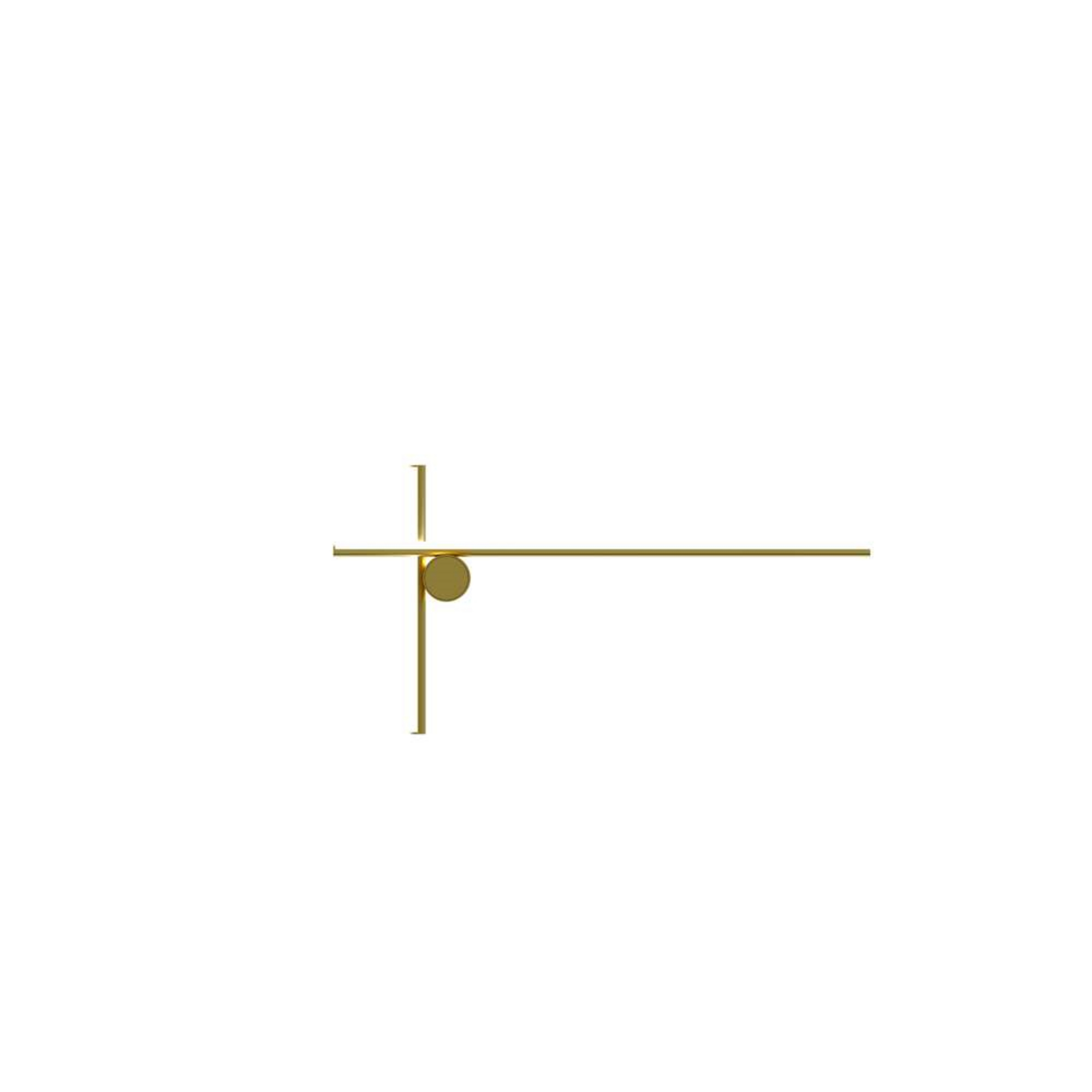 Coordinates W2 Wandleuchte Golden - Flos