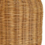Lindby Lirenda table lamp, height 52 cm, rattan, natural/white