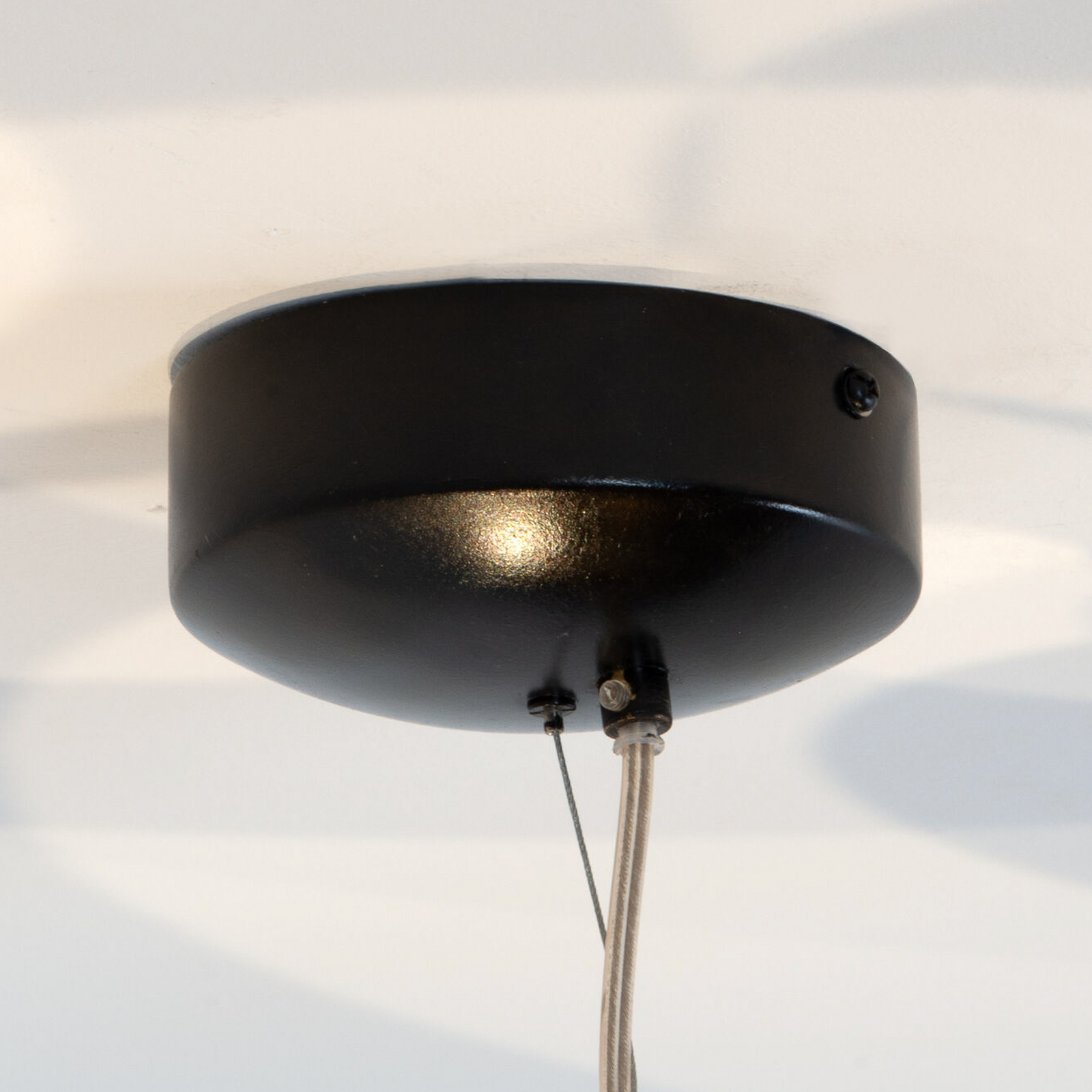 LED hanglamp INFULUCE, zwart/goud, Ø 52 cm, metaal, dimbaar