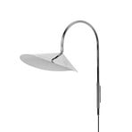 Arum wandlamp, roestvrij staal, metalen stekker, 47 cm - ferm LIVING