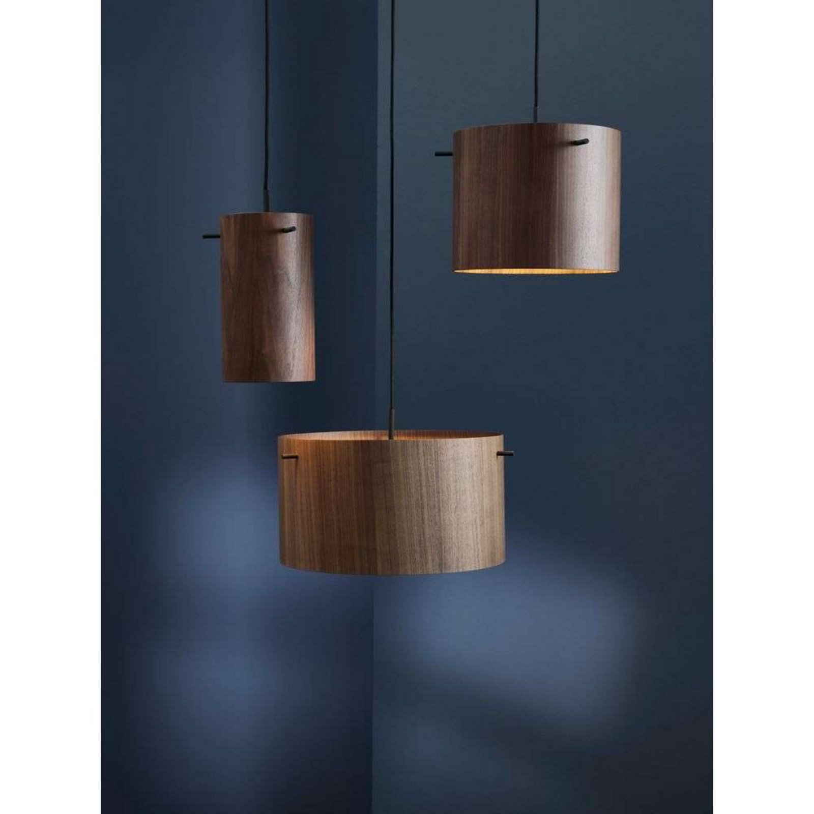 FM 1954 Candeeiro Suspenso Ø41 Walnut - Frandsen