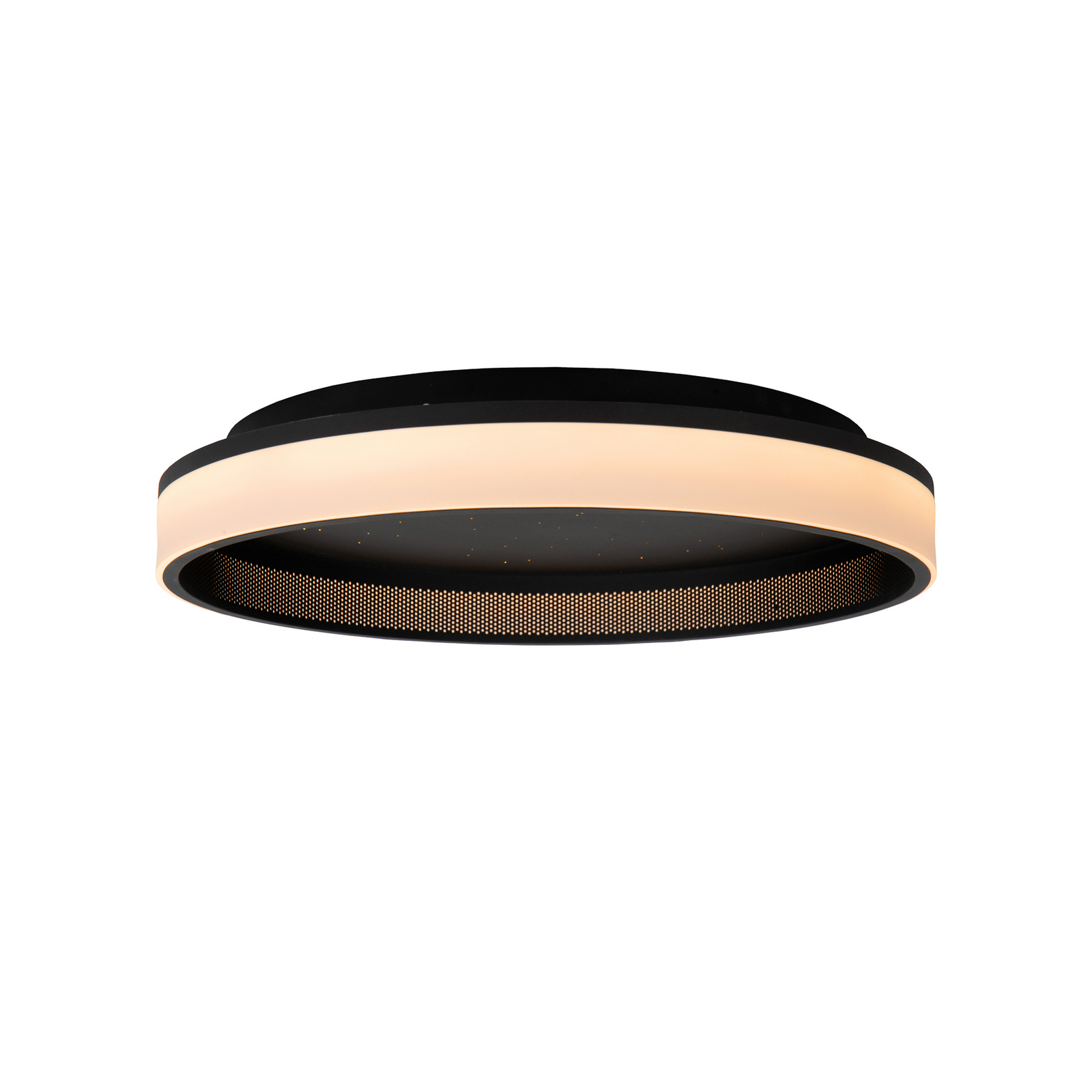 LED-Deckenleuchte ESTREJA, schwarz, Ø 40 cm, CCT, stepdim LED-Deckenleuchte ESTREJA, schwarz, Ø 40 cm, CCT, stepdim