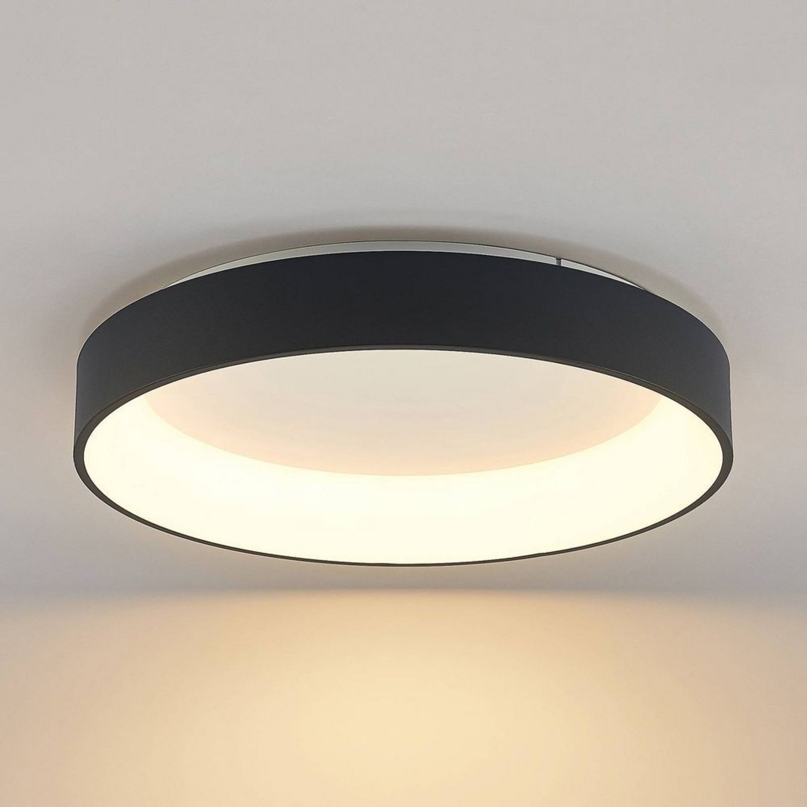 Aleksi Round LED Plafonieră Ø60 Black - Arcchio