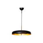 Shelby Pendant Matt Black/Gold - By Rydéns