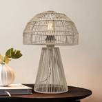 PR Home Porcini asztali lámpa 37cm magas, bézs