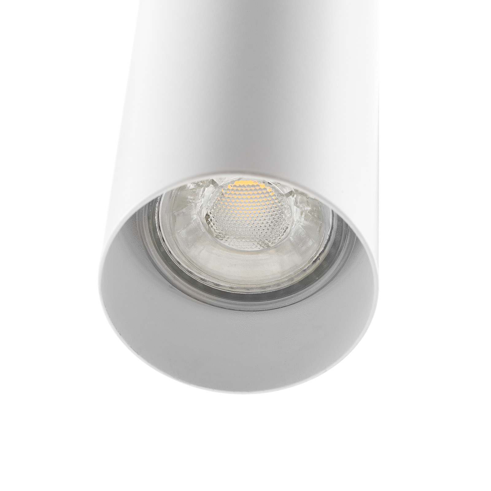 Závesné LED svietidlo Look v štíhlom tvare biele