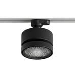 Adaptateur pour rail Nivo, noir, triphasé, en métal - Sigor