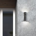 Kinkiet zewnętrzny LED z czujnikiem 5135, grafitowa, metalowa, 26 cm, IP65