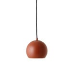 Ball Lampada a Sospensione Opaco Terracotta Rosso - Frandsen