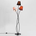 3-punktowa lampa stojąca Kare Flexible Mocca Tre