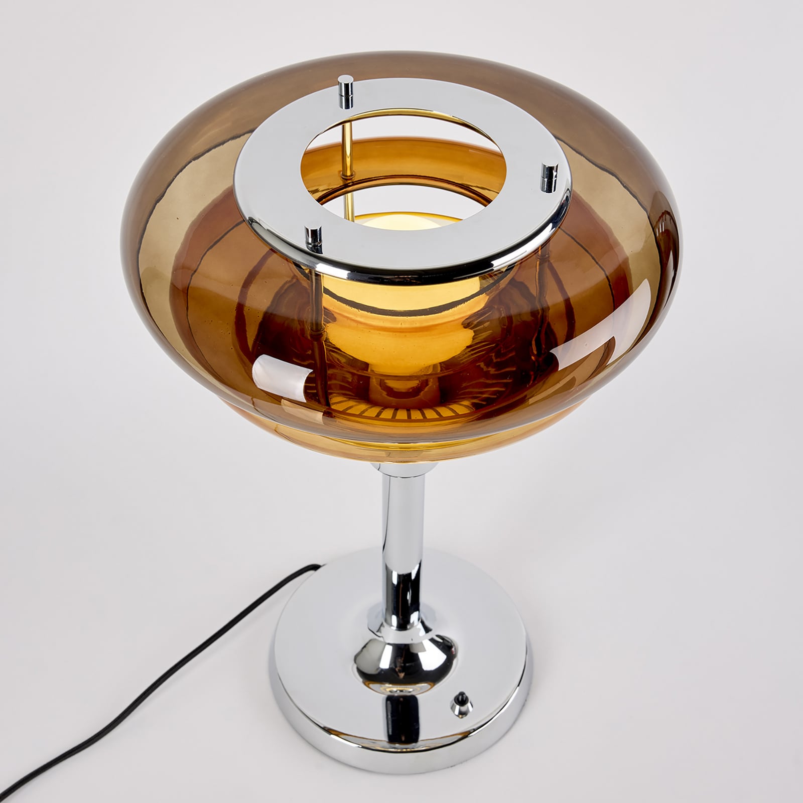 Lampada da tavolo Sunset, ambra - MARKET SET Lampada da tavolo Sunset, ambra - MARKET SET