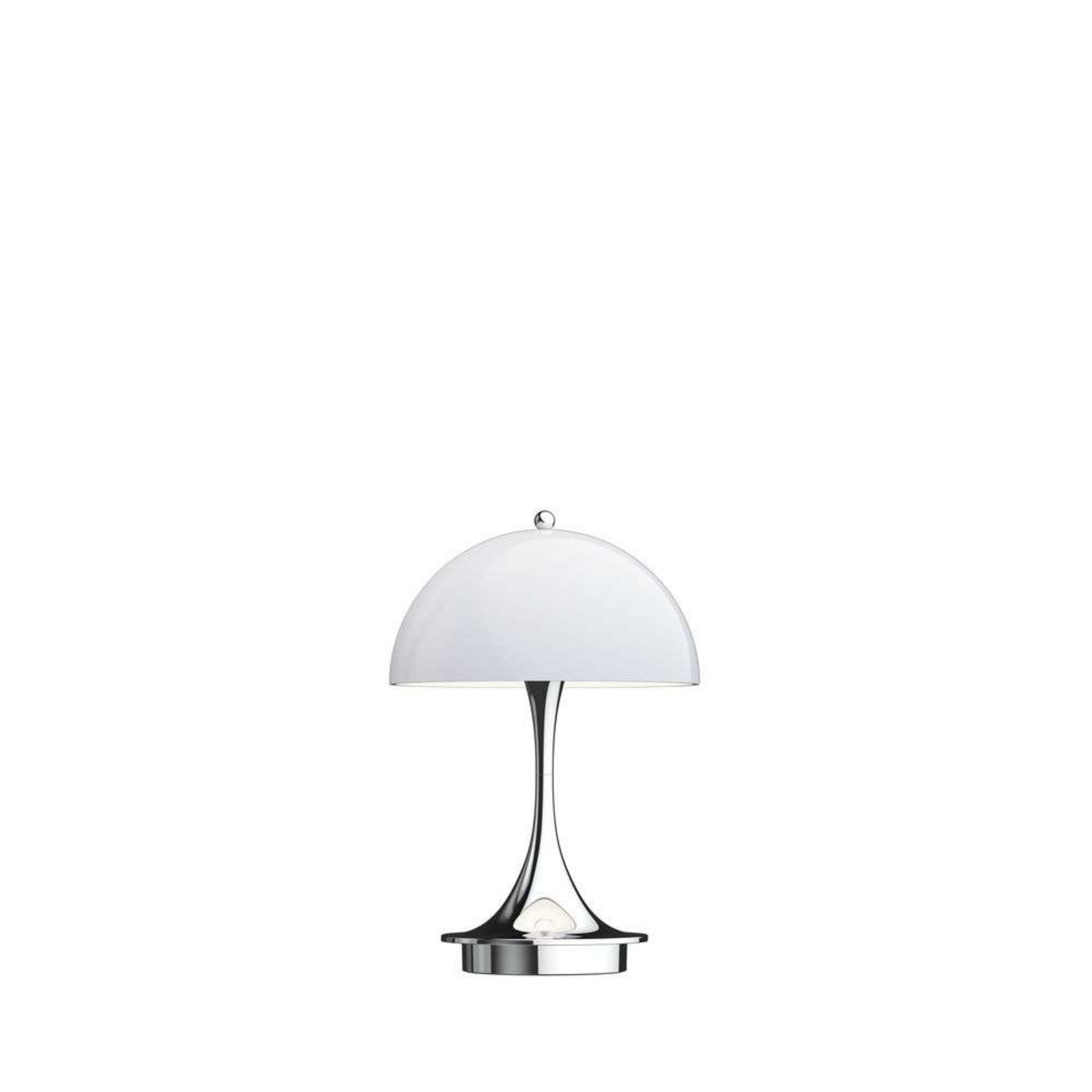 Panthella 160 Portable Lampe de Table IP44 Opal/Grey - Louis Poulsen