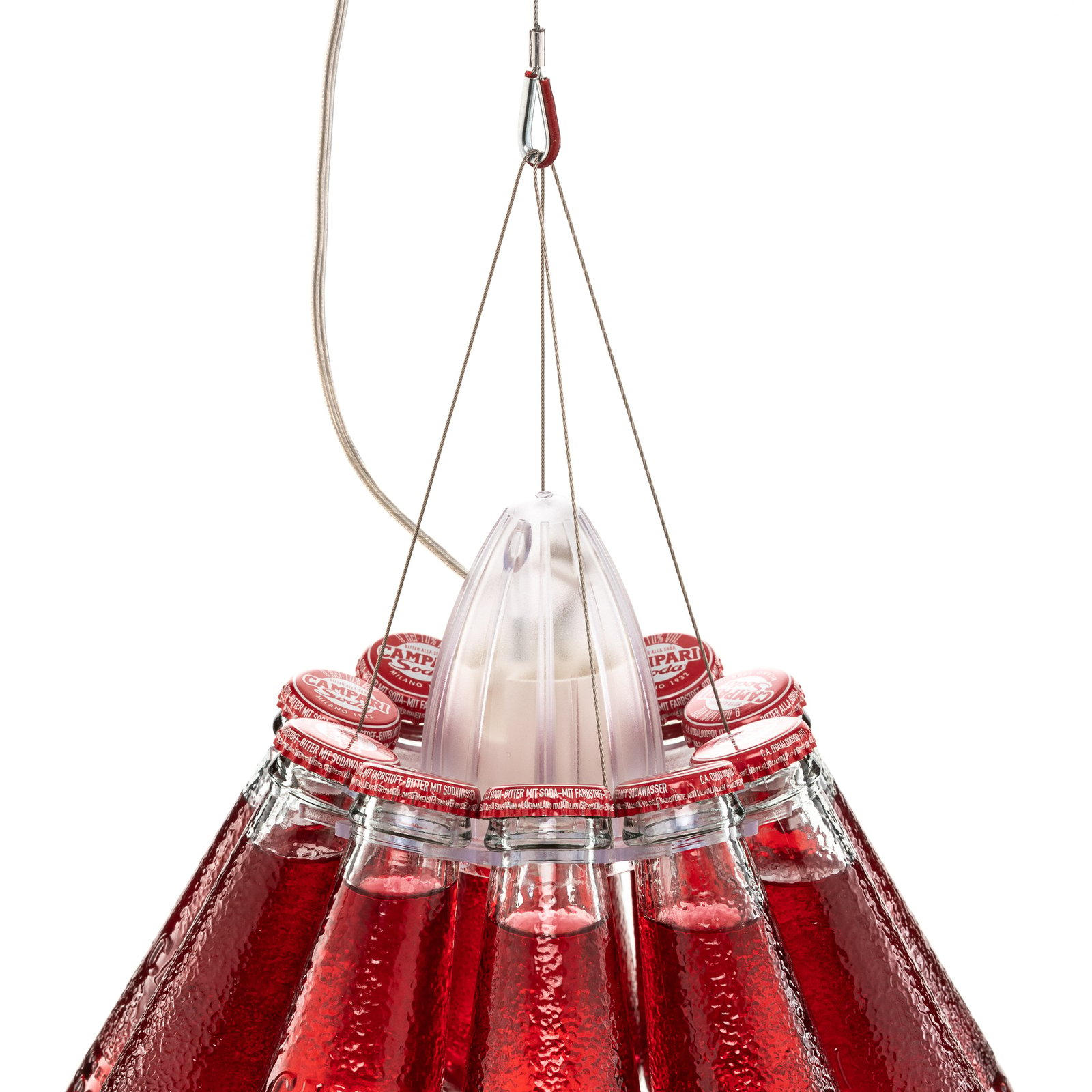 Suspension de designer Campari Light, câble 155 cm