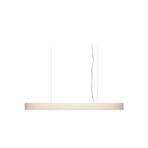 LZF I-Club Slim suspension LED 120 cm, ivoire