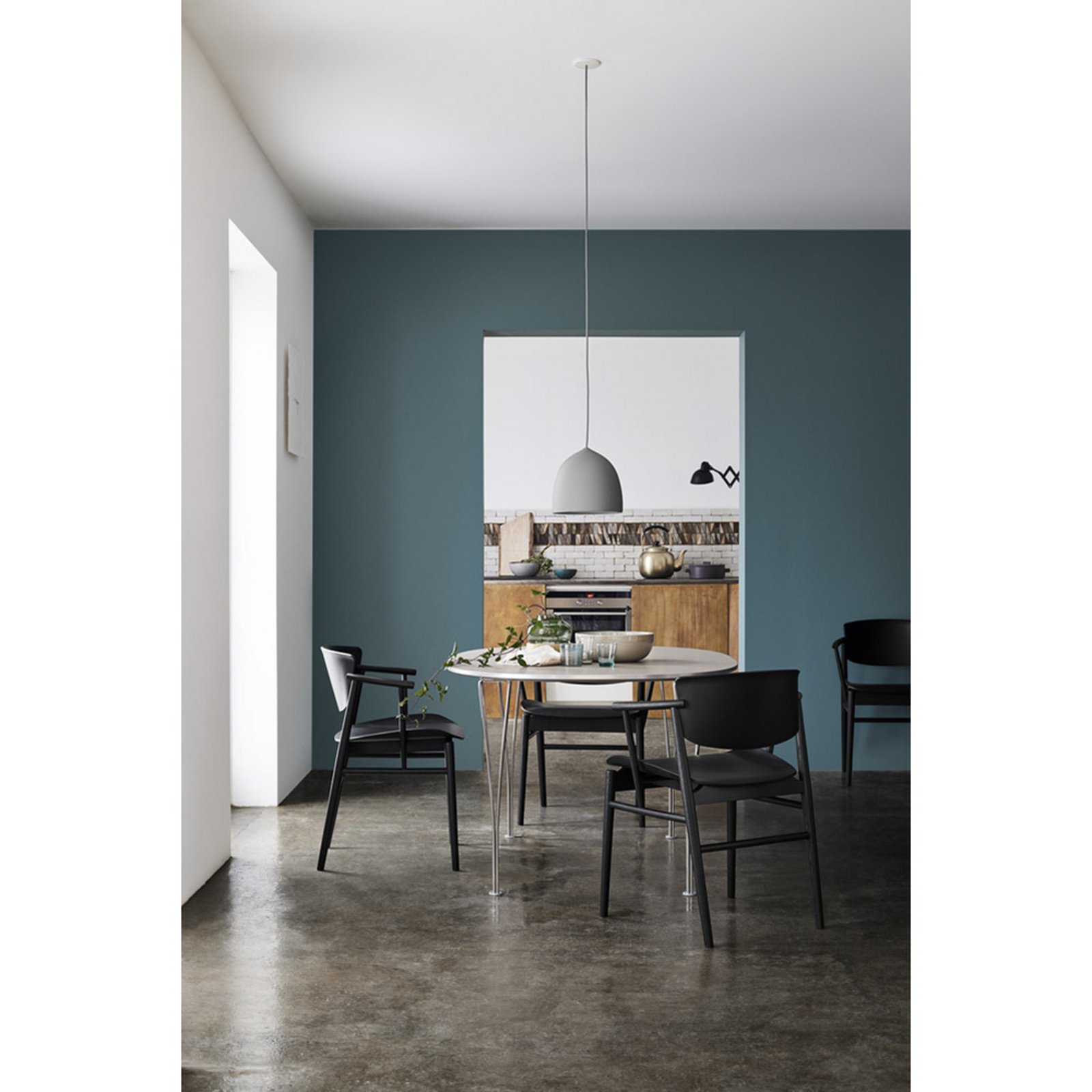 Suspence P1.5 Lustră Pendul Light Grey - Fritz Hansen