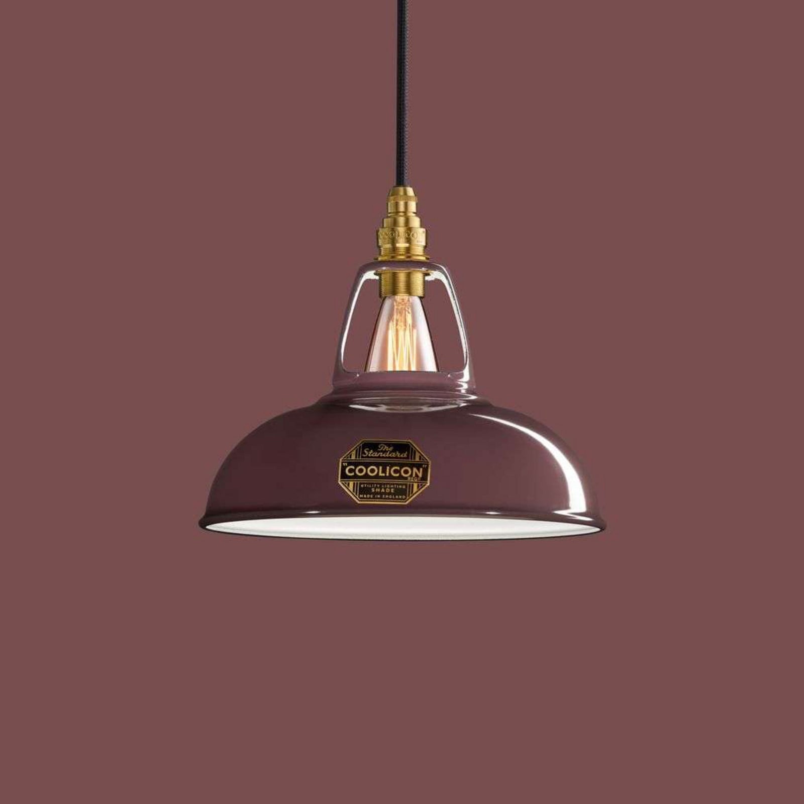 Original 1933 design pendellampe Metropolitan Coolicon - Stue - Metal