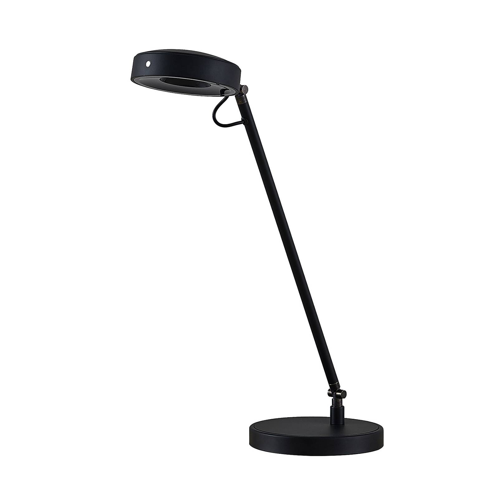 Lucande Flexo LED - Lámpara escritorio - Despacho /  Oficina - negro mate - Metal