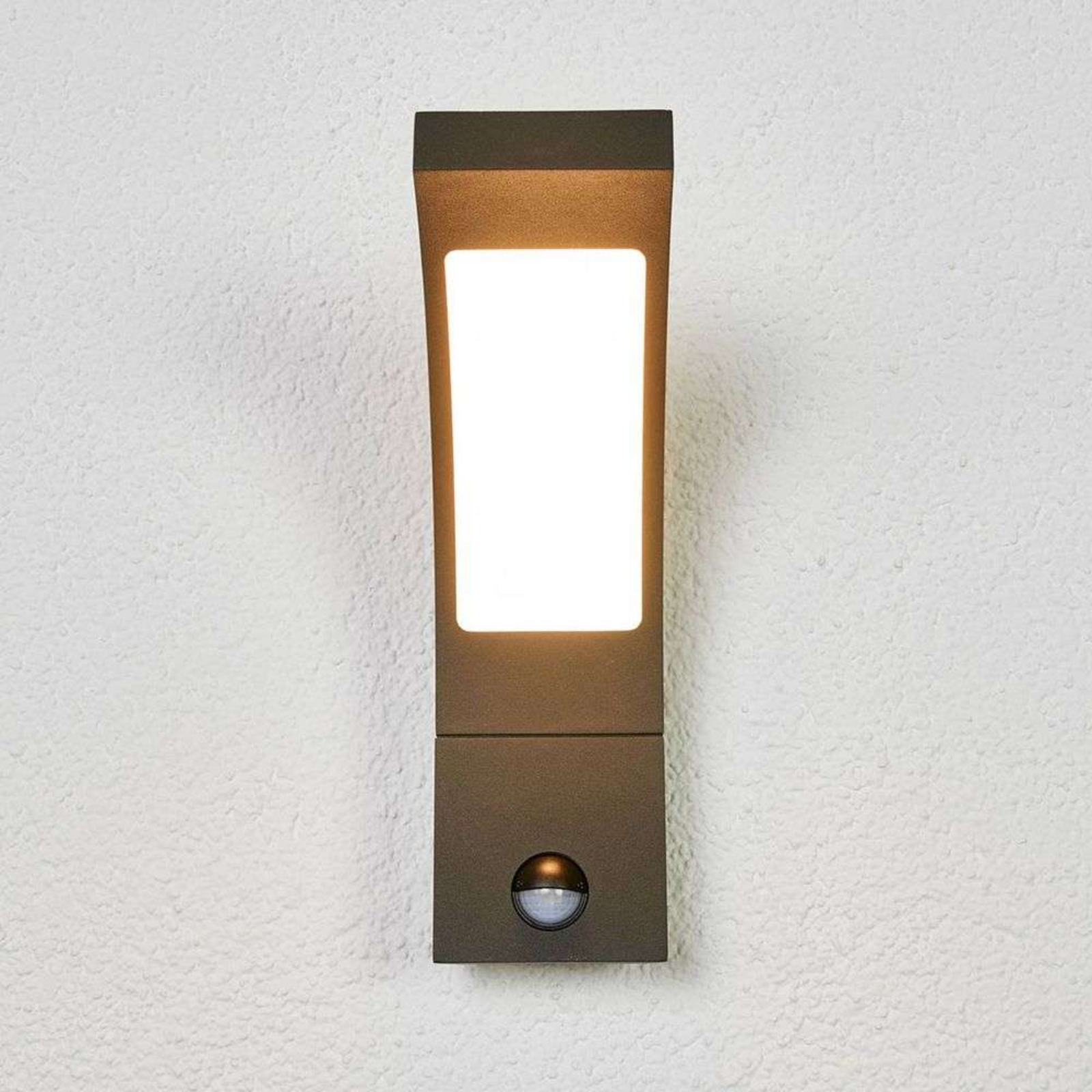 Juvia LED Aplica de Exterior w/Sensor Graphite - Lucande