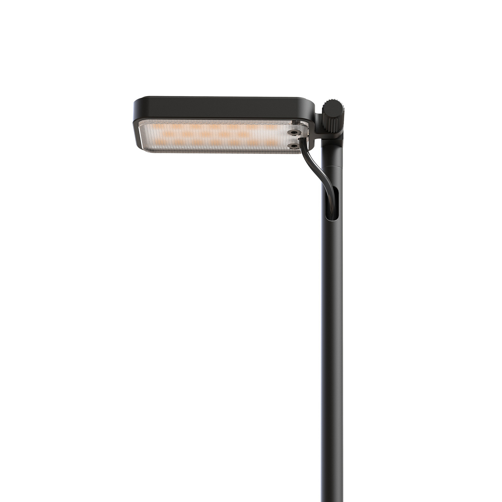 Luceplan LED-Wegelampe Flia, 2-flammig, schwarz, Kunststoff