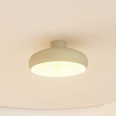 Lindby Elover loftlampe, lysegrøn, Ø 45 cm, jern