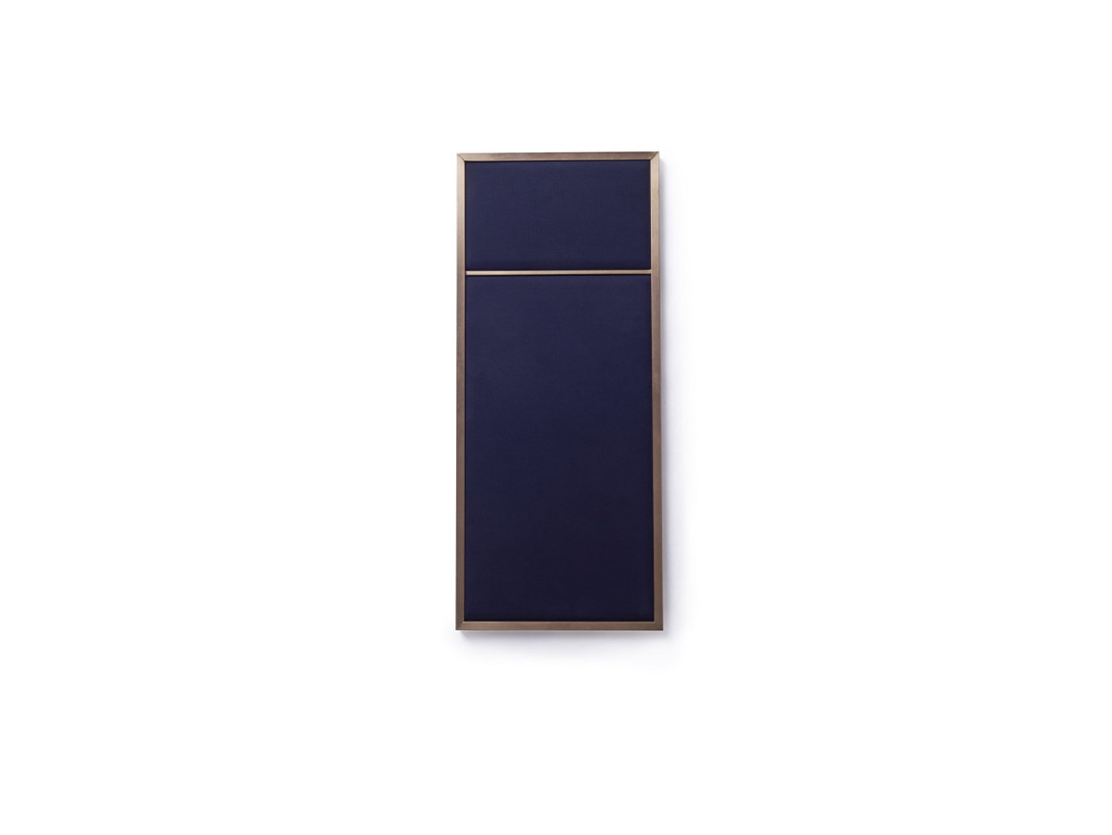 Nouveau Pin Small Brass/Navy Blue - Please Wait to be Seated