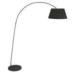 Esti Floor Lamp Black/Gold - Lindby