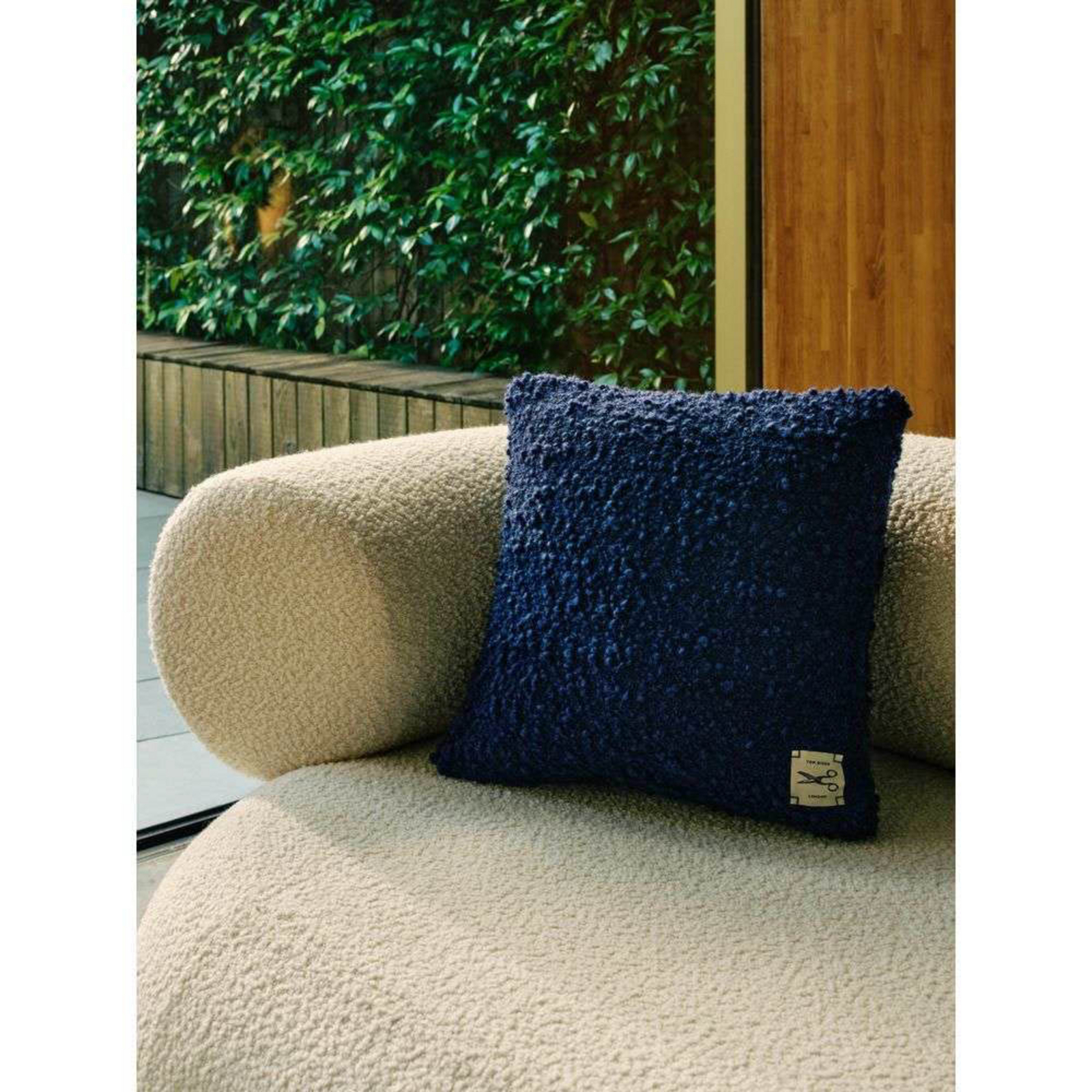 Bobble Cushion 45x45 Blue - Tom Dixon