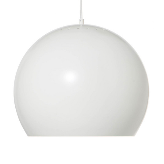 Lámpara colgante Ball Ø40 blanco mate - FRANDSEN
