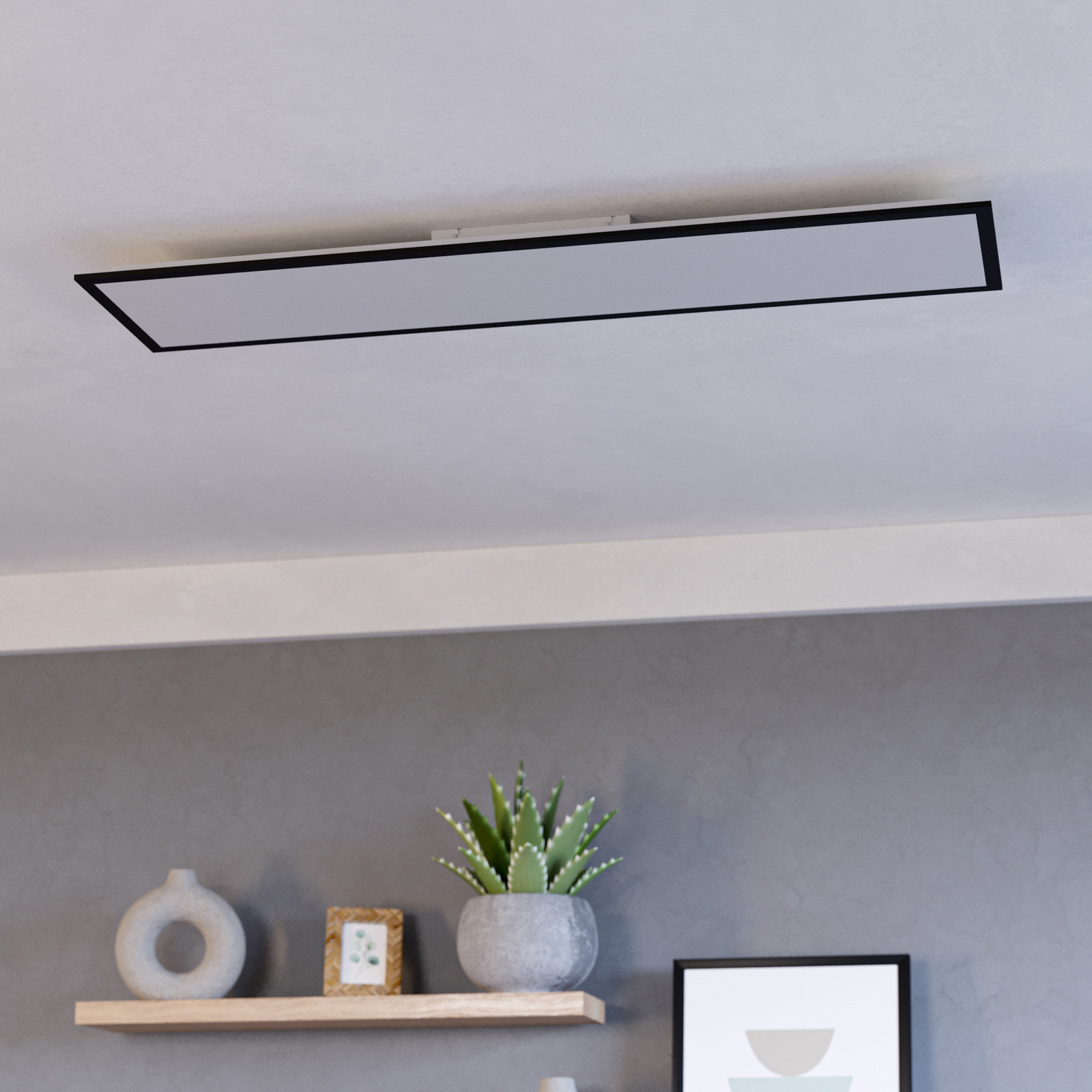 Maccles stolna lampa u crnoj boji s drvetom