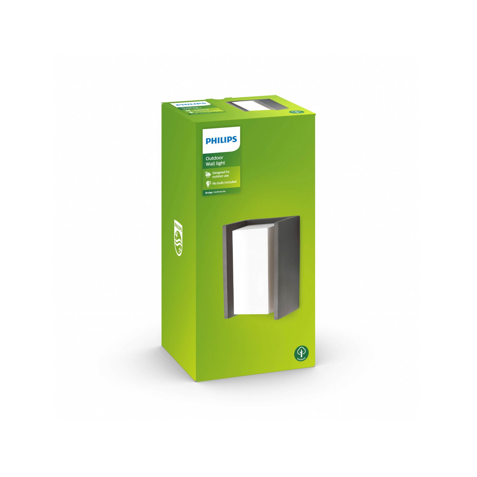 myGarden Bridge Wandleuchte E27 anthrazit - Philips