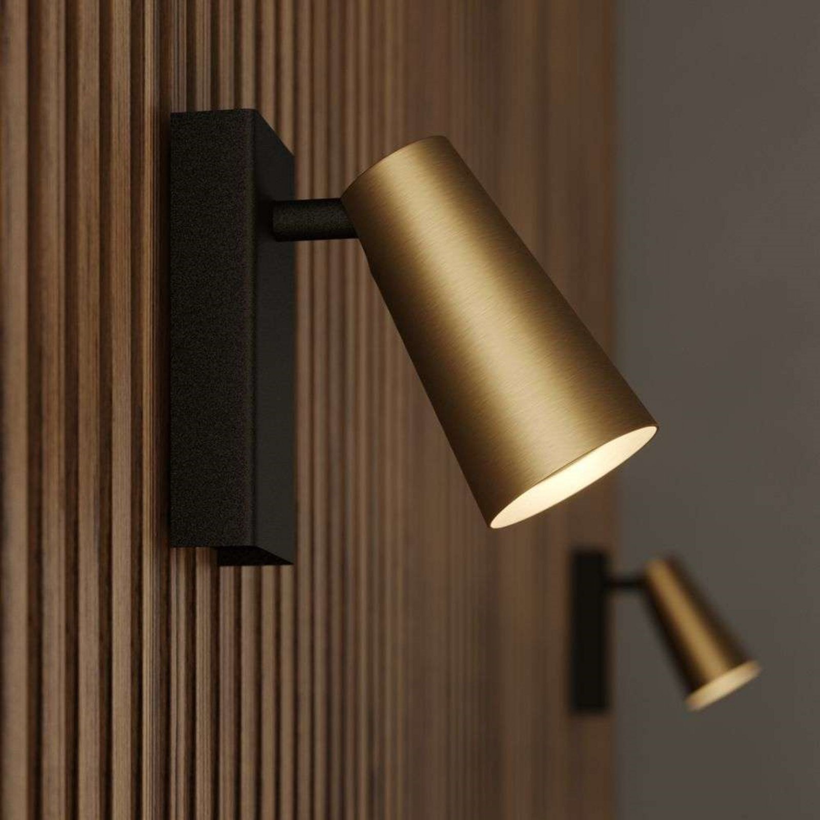 Angelina Aplique de Pared Brass/Gold - Lucande