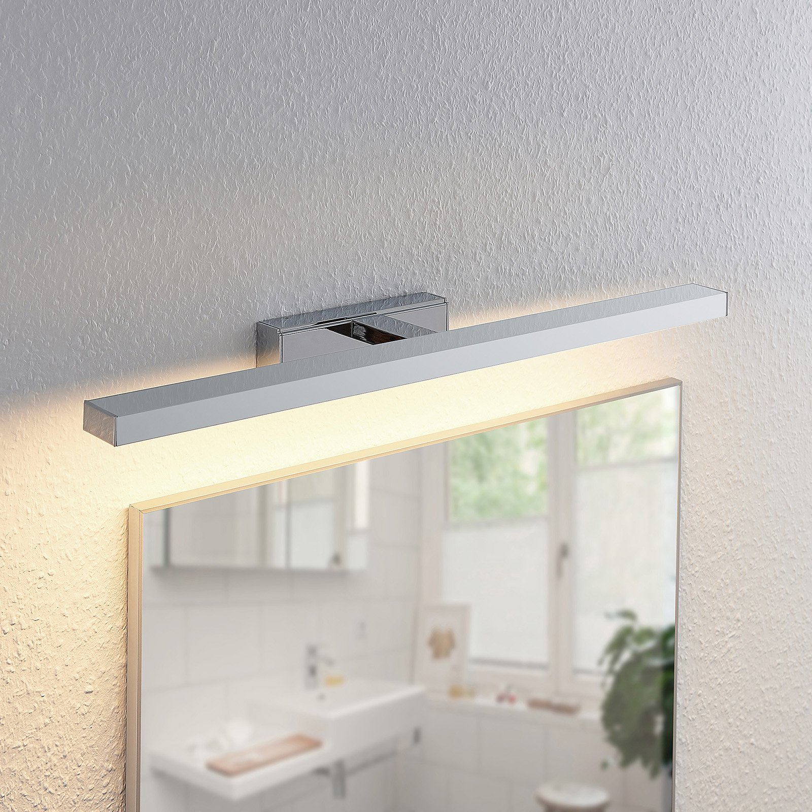 Jukka LED Wandlamp L60 Chrome - Lindby