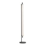 OLEV LED-Stehleuchte TRISEL, schwarz, Metall 2.700 K dimmbar