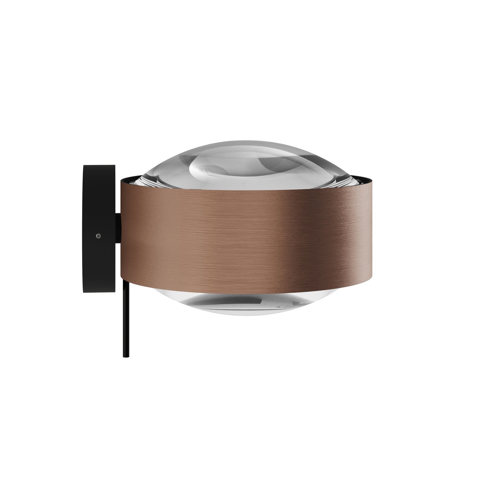 Puk! 120 Wall Avantgarde LED spot HV 2x lens clear
