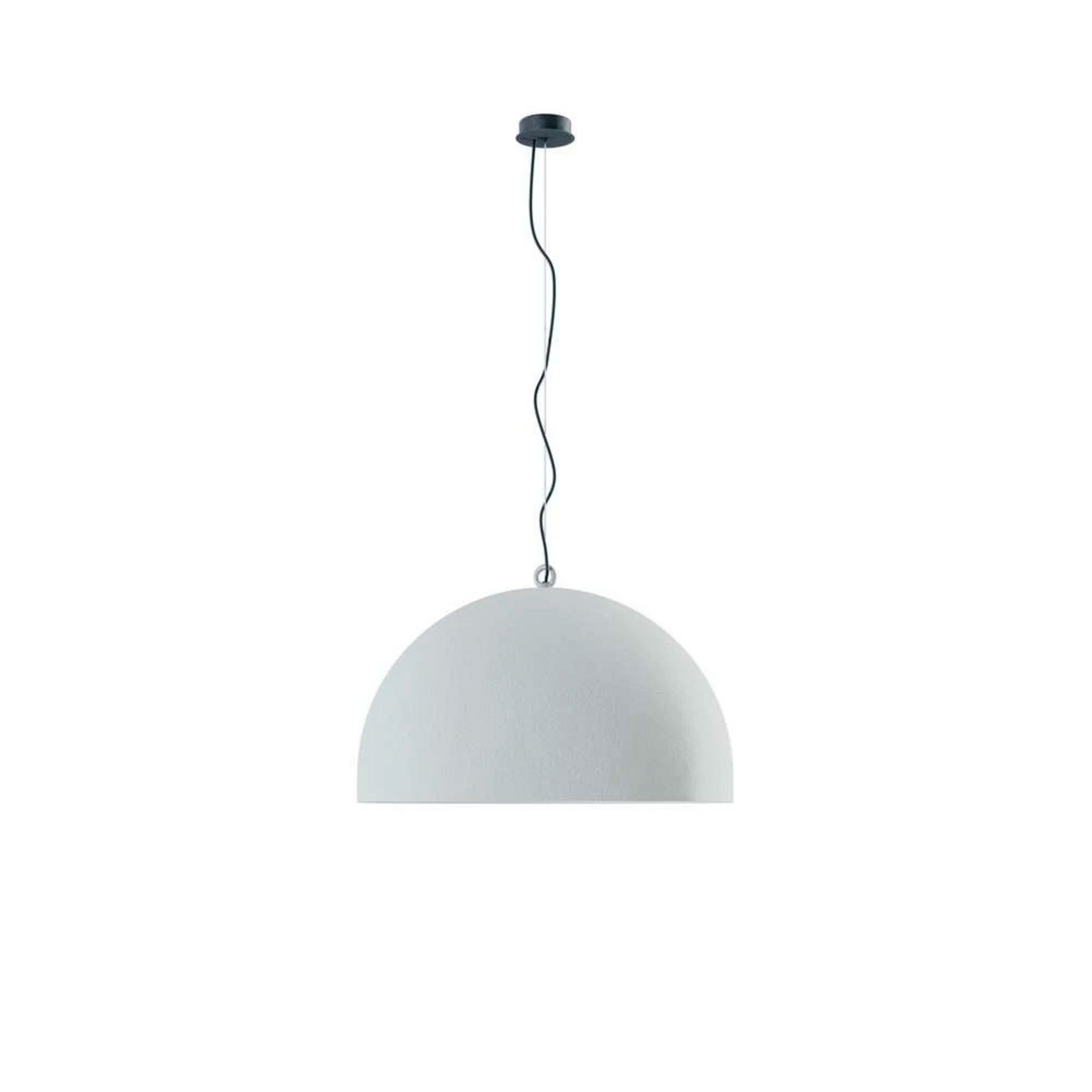 Urban Concrete Dome Hängelampe, Ø80cm, grau - Diesel Living