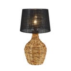 Paglia 1 Bordlampe Black/Natural - Markslöjd