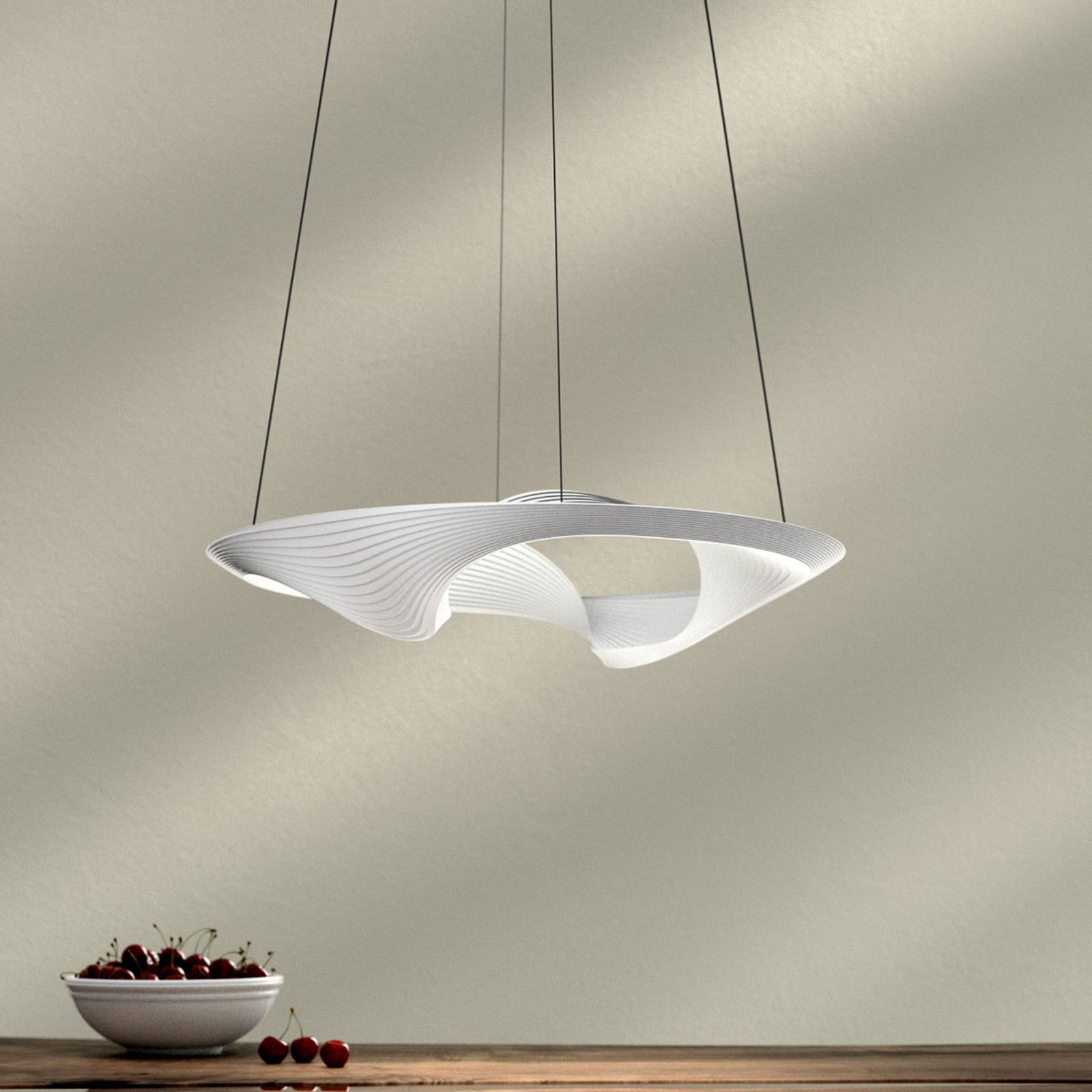 Dimmable LED hanging light Sestessa Cabrio