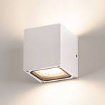 SLV Sitra Cube outdoor wall light, 2-bulb