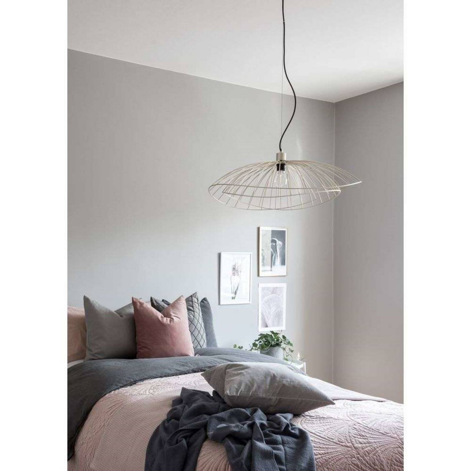  Globen Lighting Globen Lighting Pendelleuchte Ray, Messing, ø 70 Cm 