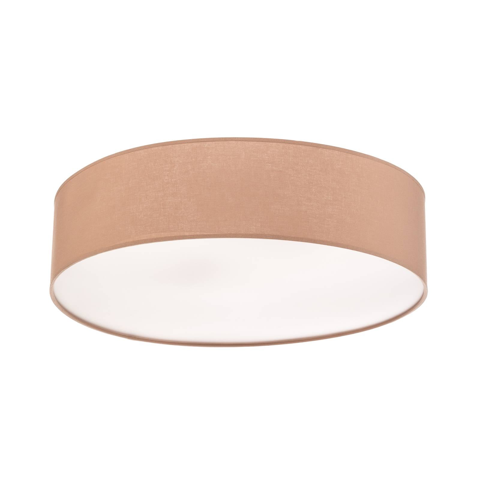 Euluna Roller Decke, Stoffschirm cappuccino Ø50cm