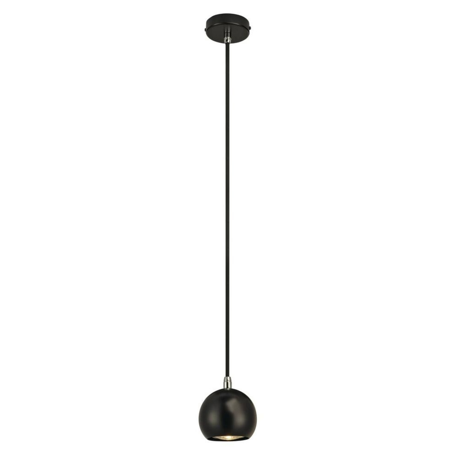 Light Eye Ball Lustră Pendul Black/Chrome - SLV