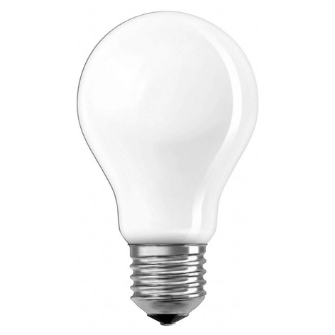 OSRAM LED-Lampe E27 8,5W Classic A opal 840 dimmb.
