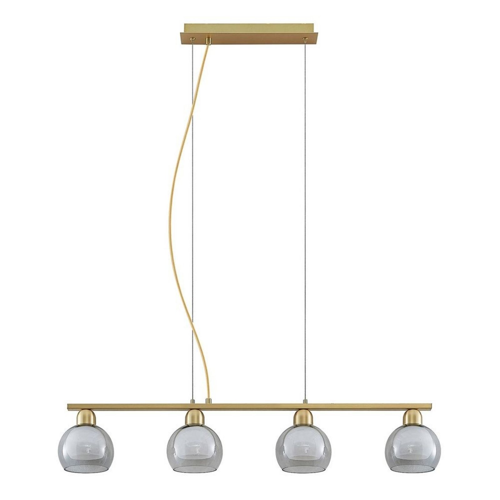 Mylah 4 Lustră Pendul L950 Brass - Lucande