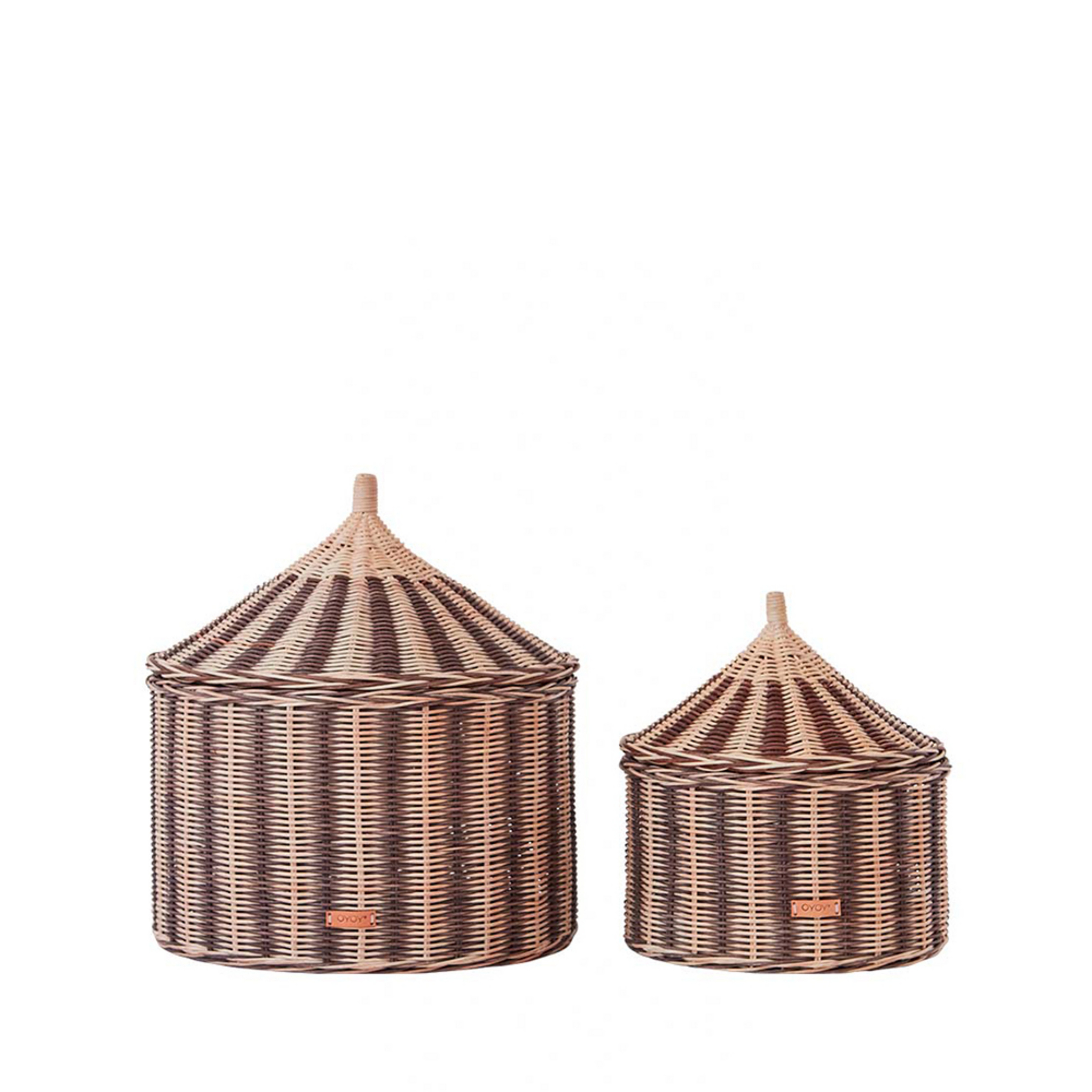 Circus Basket Set of 2 Nutmeg - OYOY Living Design