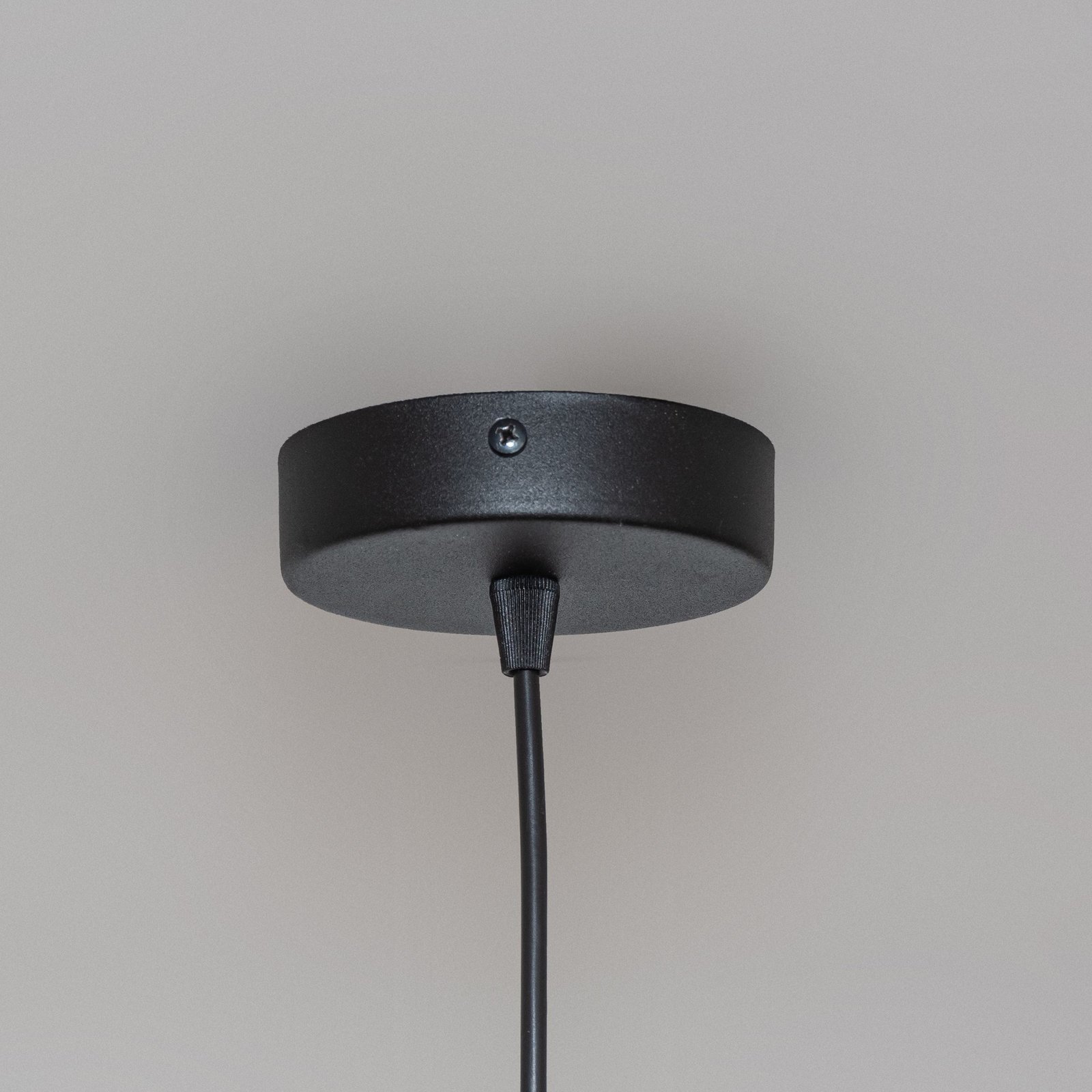 GAMBIT függesztéklámpa, fekete, Ø 10 cm, fém, GU10 LED