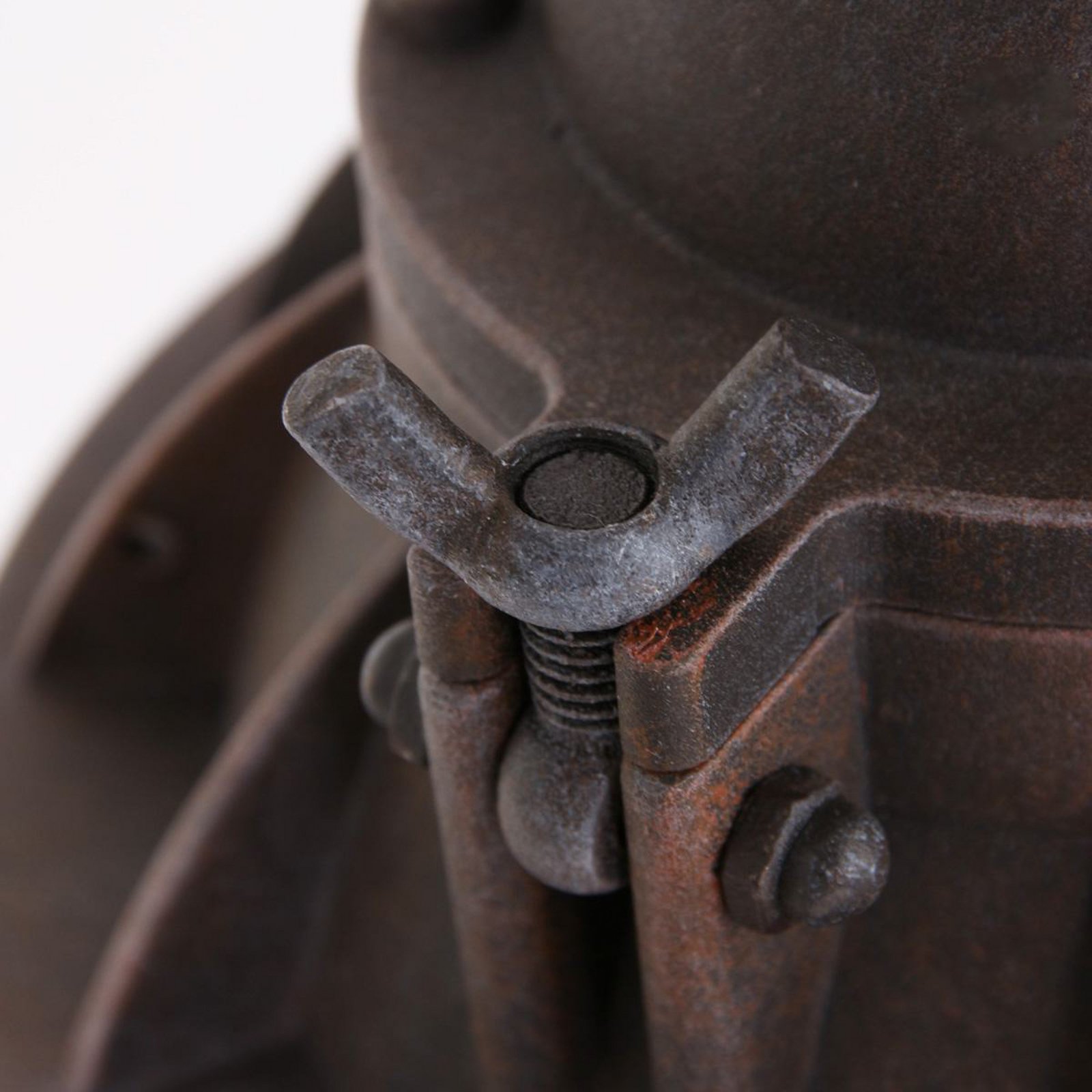 Hängeleuchte Ebbe, braun, Metall, Glas, E27