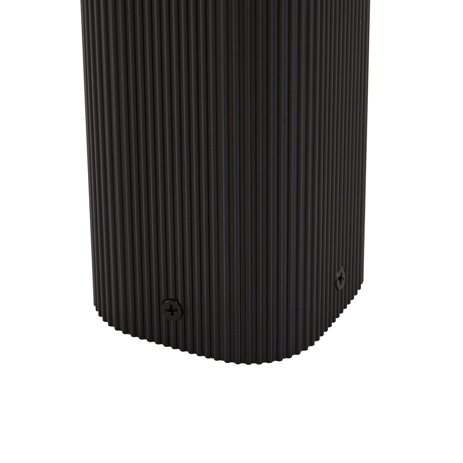 Lindby Wegeleuchte Halvar, 80cm, schwarz, IP65, GU10, Sensor