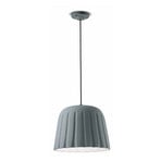 Madame Gres hanging light, ceramic, height 30 cm, grey